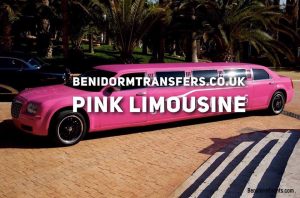 Benidorm Transfers Pink Limousine 